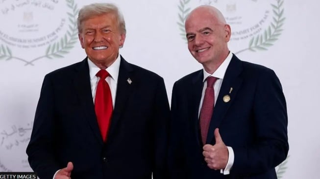 Donald Trump-Gianni Infantino Makin Akrab, Netralitas FIFA Jelang Piala Dunia 2026 Dipertanyakan?
