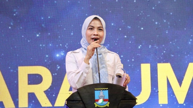 Bupati Serang Ratu Rachmatuzakiyah alias Ratu Zakiyah. [Dok Suara.com]
