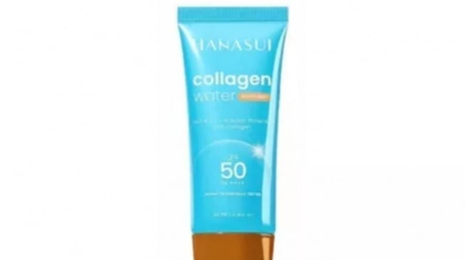 Hanasui Collagen Water Sunscreen SPF 50 (Shopee)