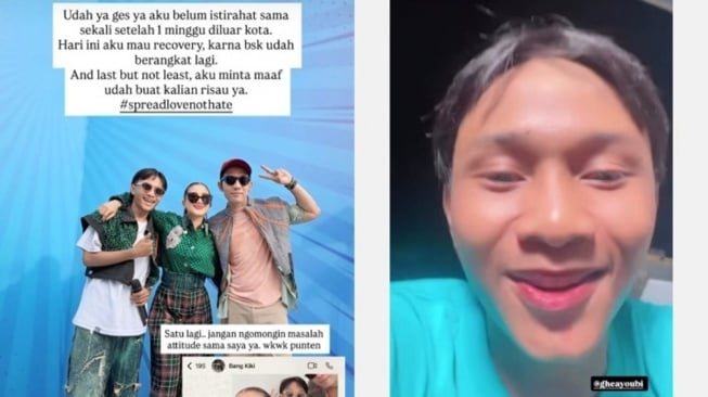 Ghea Youbi dan Fajar Sadboy (Instagram/@gheayoubi)