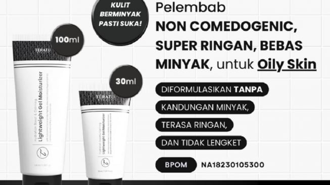 TERATU BEAUTY Hydration Boost & Calming Lightweight Gel Moisturizer (Shopee/Teratu Beauty)