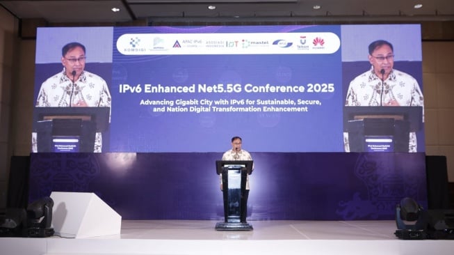 Peluncuran Peta Jalan Nasional IPv6 Enhanced dan Net5.5G di Jakarta. [Asioti]