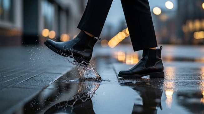 7 Jurus OOTD Kantor Anti Mati Gaya Saat Musim Hujan Tiba (Suara x Gemini)