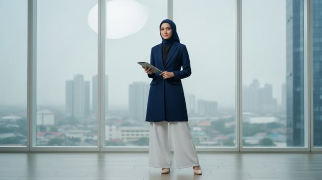 7 Jurus OOTD Kantor Anti Mati Gaya Saat Musim Hujan Tiba (Seuara x Gemini)