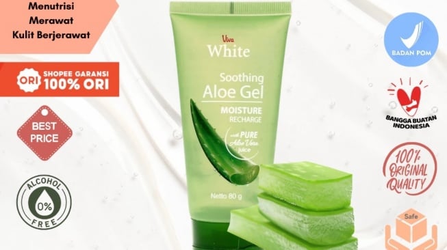 Viva White Soothing Aloe Gel (Shopee/Pepero Beauty Official)