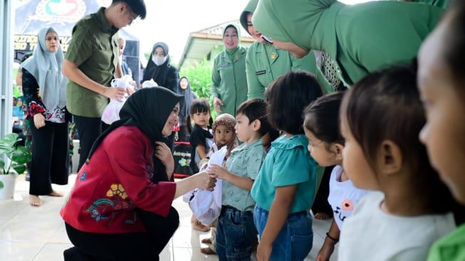 Fatmawati Rusdi Kunjungi Posyandu Matahari Gowa: Jaga Komitmen Penurunan Stunting Menuju 19 Persen