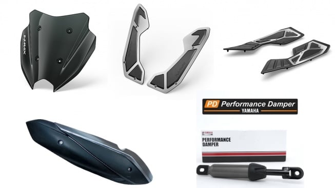 6 Aksesori Resmi Yamaha NMAX Turbo Mulai Rp 85 Ribu, Bikin Motor Makin Ganteng dan Stabil (Yamaha Indonesia)