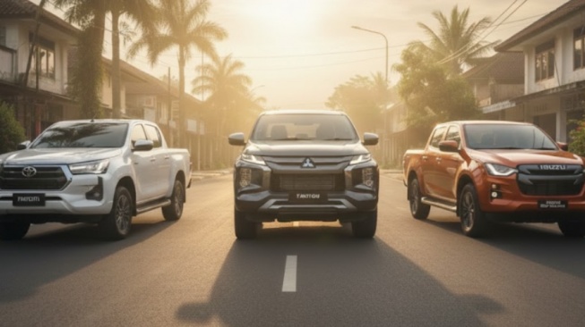 Pilih Hilux, Triton atau D-Max? Segini Harga Terbaru Mobil Double Cabin Bekas di Akhir 2025