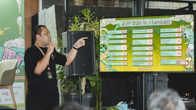 Direktur Festival Ifa Isfansyah di JAFF 2025 (dok. JAFF 2025)