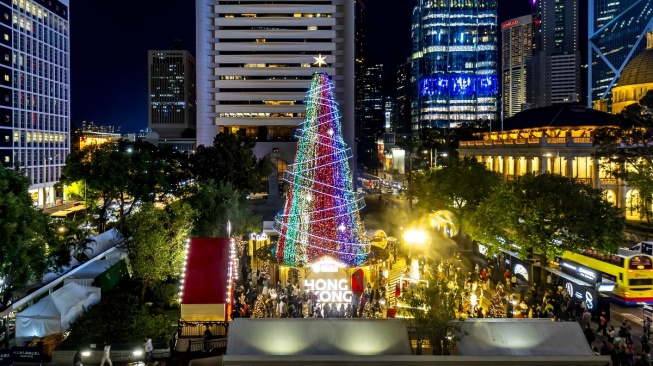Hong Kong Berubah Jadi Negeri Dongeng Musim Dingin, WinterFest Paling Spektakuler di Asia