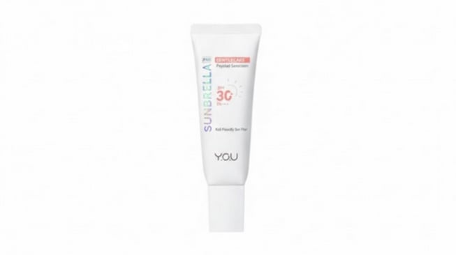 Y.O.U Sunbrella Pro Gentlecare Physical Sunscreen SPF 30+ PA+++ (Shopee)