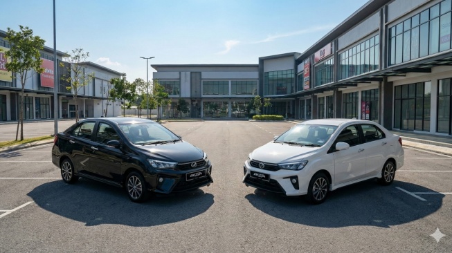 Perodua Bezza. (Suara.com/Gemini AI)