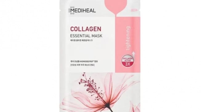 Masker kolagen untuk anti aging. (Shopee)