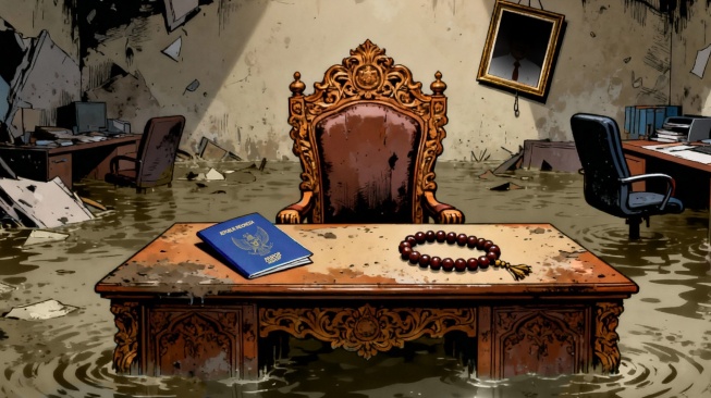 Amarah Prabowo di Rapat Bencana: Bupati Umrah Saat Daerahnya Tenggelam