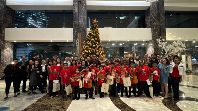 Christmas Tree Lighting 2025 Grand Sahid Jaya Jakarta: Penuh Makna dan Kepedulian