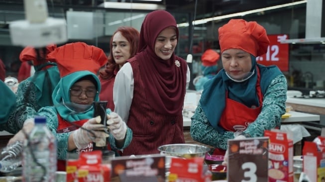 Alyssa Soebandono sebagai Juri Lomba Kreasi Lahap Makan SUN 2025 (Dok. Istimewa)