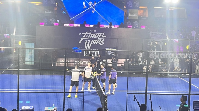 Gelar Padel Wars, Raffi Ahmad Bawa Legenda Sepakbola Internasional hingga Aksi Kocak Gading Marten