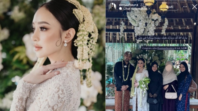 Resmi Menikah Lagi, Amanda Zahra Gelar Pernikahan dengan Adat Jawa