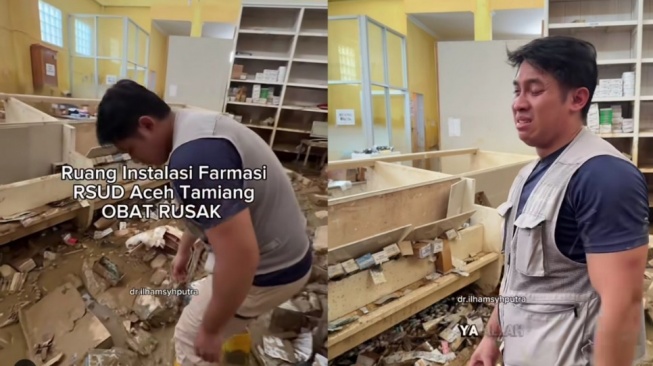 Lumpur Rendam RSUD Aceh Tamiang: Momen Pilu Dokter Menangis di Tengah Obat-obatan yang Rusak Parah