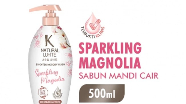 K Natural White Brightening Body Wash Sparkling Magnolia (Shopee/K Natural White)