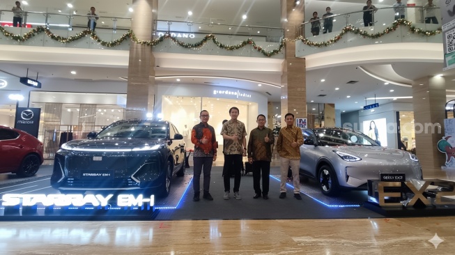 Mobil Listrik Geely Resmi Sapa Jogja, Kapan Unit Dikirim ke Konsumen?