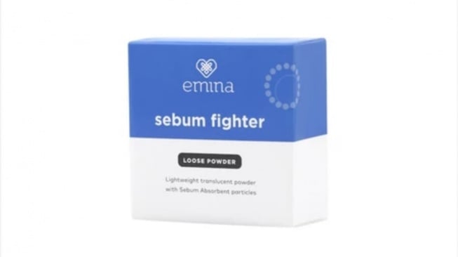 Emina Sebum Fighter Loose Powder (Shopee)