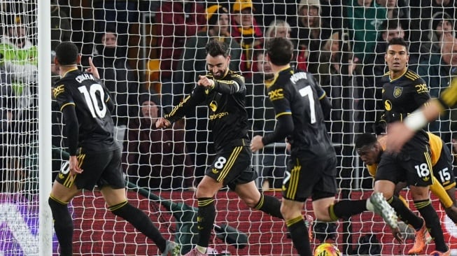 Rapor Pemain Manchester United Usai Hajar Wolves, Bruno Fernandes Dapat Nilai Sempurna [Instagram]