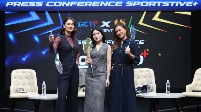 Luna Maya, Valencia Tanoesoedibjo dan Marianne Rumantir. [Istimewa]