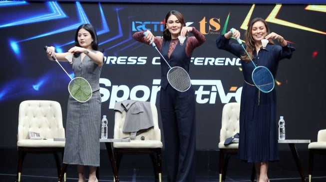 Luna Maya, Valencia Tanoesoedibjo dan Marianne Rumantir. [Istimewa]