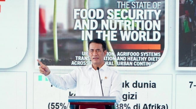 Kabapanas sekaligus Mentan, Andi Amran Sulaiman menegaskan bahwa Papua sedang memasuki babak baru pembangunan pangan (Dok: Kementan)