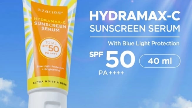 Azarine Hydramax-C Sunscreen Serum SPF50 PA++++ (Shopee/Azarine Cosmetic Official Shop)