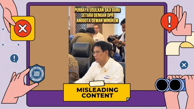 Cek Fakta Menteri Keuangan Purbaya