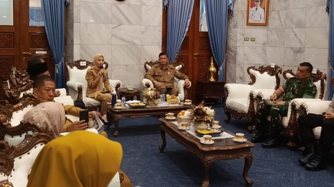 Rakor Nataru, Bupati Serang Bahas Penanganan Truk ODOL, THM Hingga Bencana Hidrometeorologi