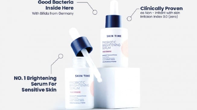 SKIN TIME Probiotic Brightening Serum (Shopee/SKIN TIME Official Store)