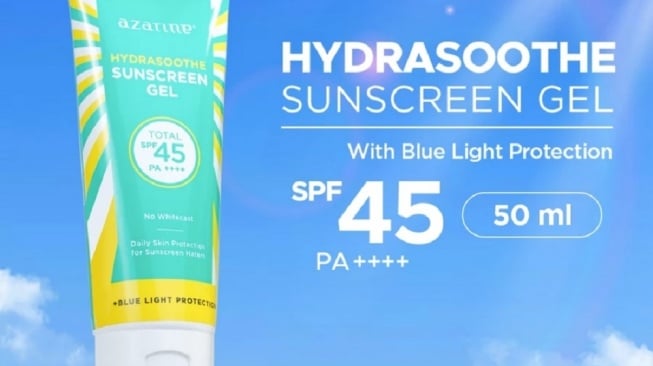 Azarine Hydrasoothe Sunscreen Gel SPF45 PA++++ (Shopee/Azarine Cosmetic Official Shop)