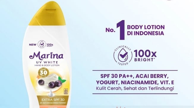 Marina UV White Extra SPF 30 PA++. (Sahabat Marina)