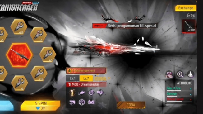 40 Kode Redeem FF 10 Desember 2025: Klaim Mythos Fist dan HP Gratis dari Bang Yeti