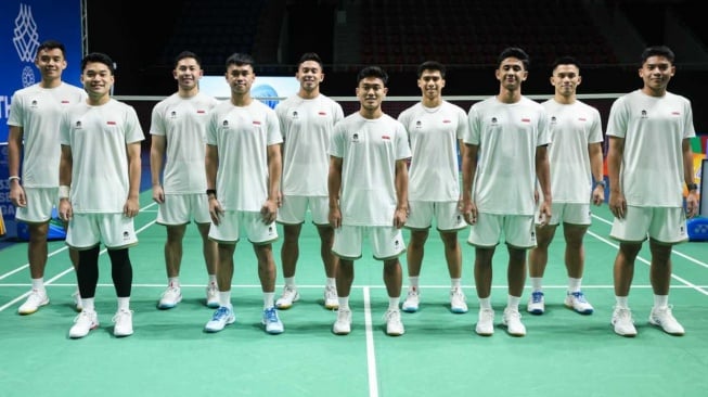 Jadwal dan Link Live Streaming Final Bulu Tangkis SEA Games 2025: Tim Putra Indonesia vs Malaysia