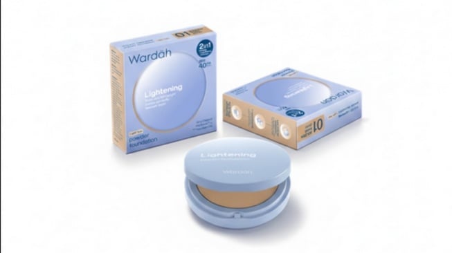 Wardah Lightening Powder Foundation Extra Cover (Wardah)