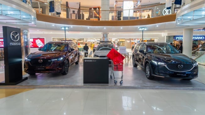 Mazda hadir disejumlah pusat perbelanjaan gelar program akhir tahun. (Foto: Mazda)