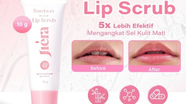 Pilihan lip scrub harga terjangkau. (Shopee)