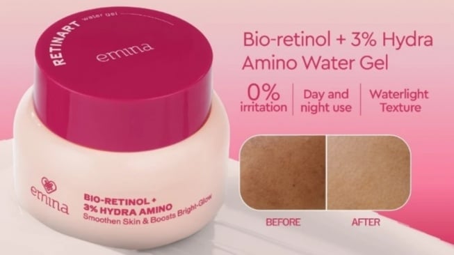 Emina Water Bio-Retinol Gel Moisturizer (Shopee)
