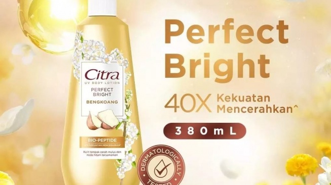 Body lotion yang bagus untuk mengatasi kulit belang. (Shopee)