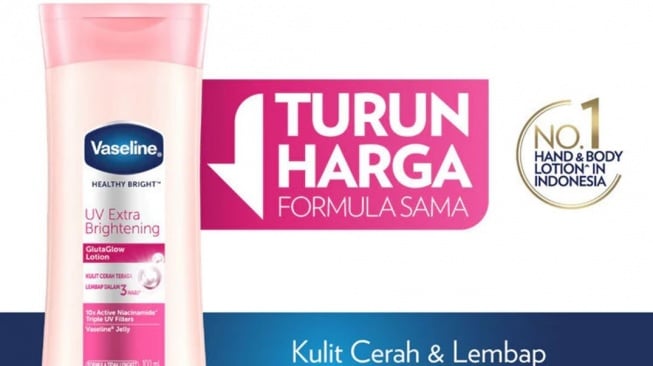 Body lotion yang bagus untuk mengatasi kulit belang. (Shopee)
