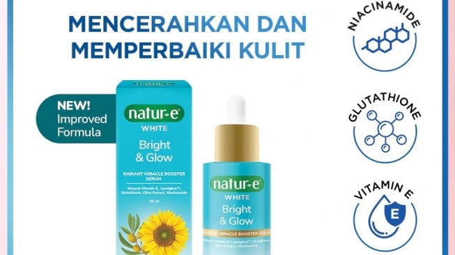 Natur-E White Bright & Glow Radiant Miracle Booster Serum (Shopee/Natur-E Official Shop)