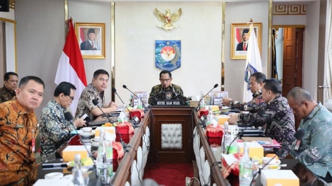 Mendagri menekankan pentingnya kesiapsiagaan menghadapi potensi bencana hidrometeorologi (Dok: Kemendagri)