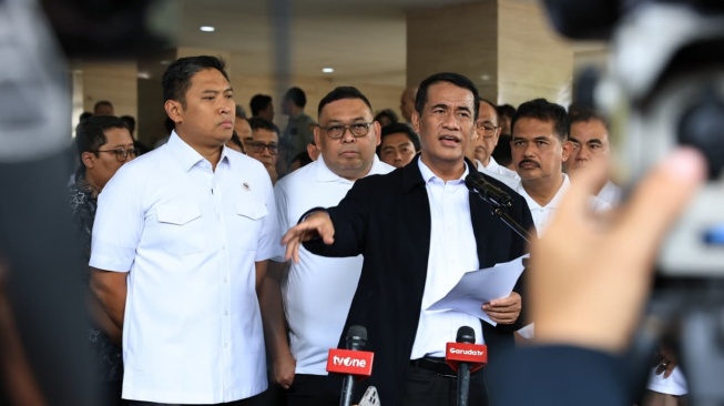 Mentan Amran Pastikan Pemerintah Tangani Penuh Pemulihan Lahan Pertanian Puso Akibat Bencana