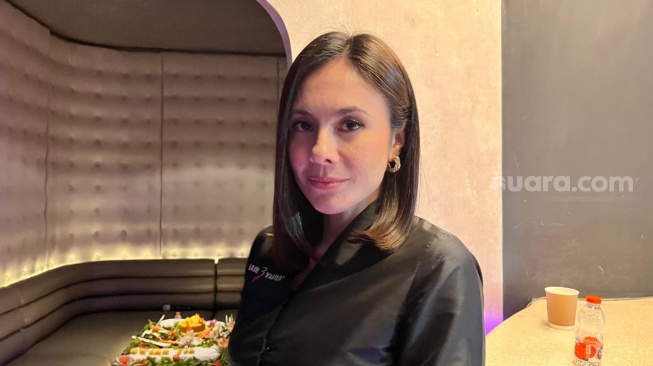 Wulan Guritno ditemui di Panglima Polim pada Kamis, 11 Desember 2025 [Suara.com/Rena Pangesti]