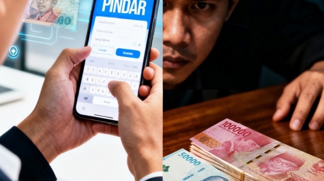 Studi Segara Research Institute pada 2025 menemukan bahwa masih banyak masyarakat Indonesia yang menggunakan jasa rentenir dan pindar, karena terdesak secara ekonomi. [Suara.com/Rochmat] 