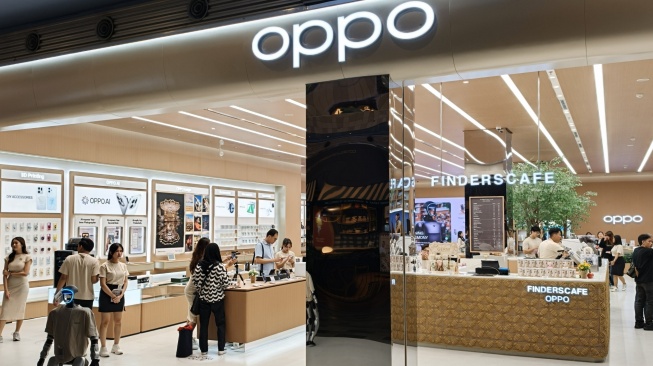 OPPO Flagship Store Gandaria City. [Oppo Indonesia] 